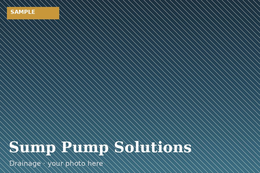 Sump Pump Solutions