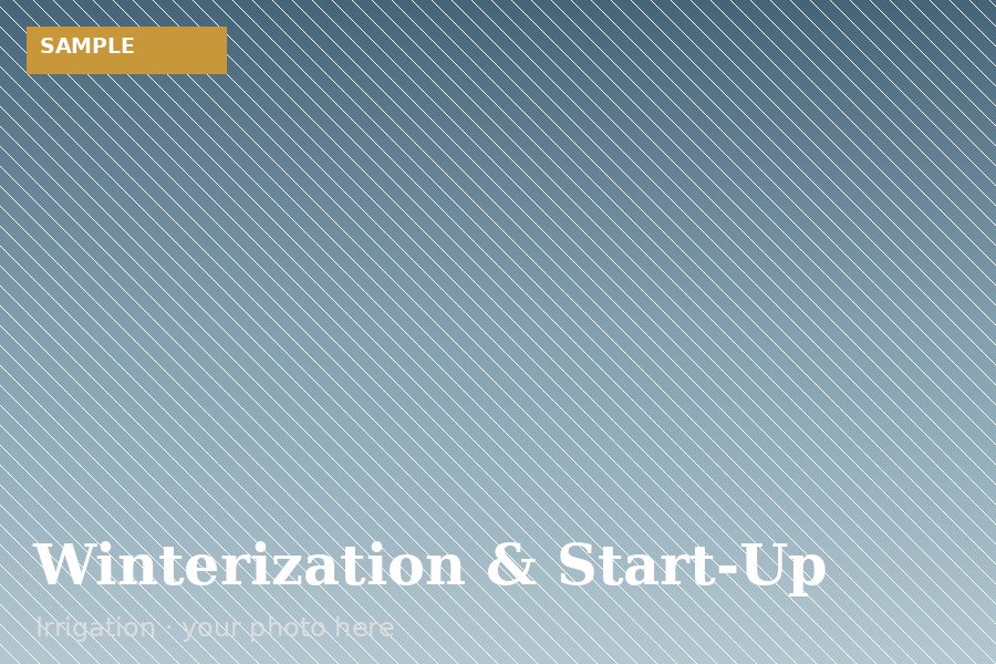Winterization & Start-Up